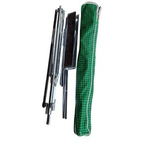 Hamilton Vintage Chrome Music Stand With Carry Case